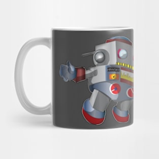 Vintage Robot Mug